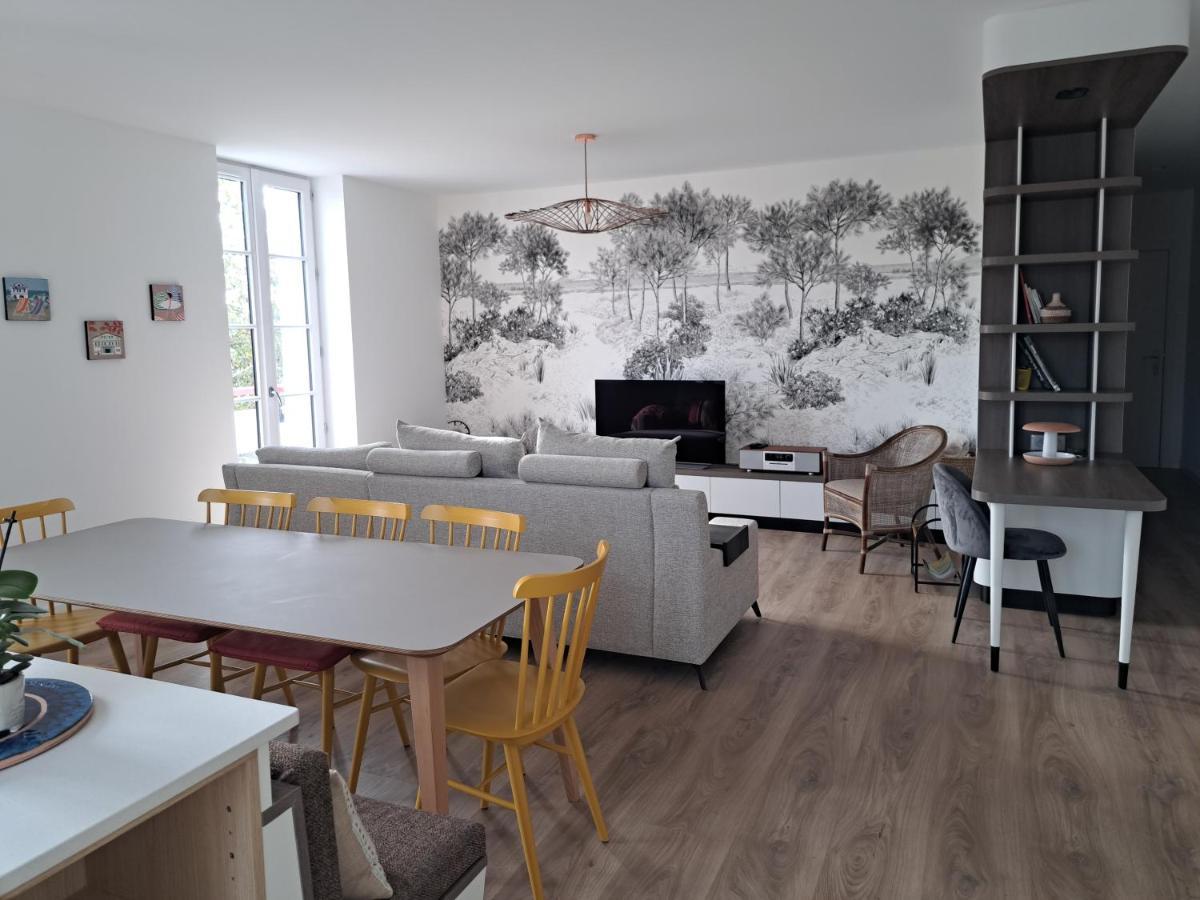 Superbe Appartement T3 Au Centre Plage .Parking Hendaye Ngoại thất bức ảnh