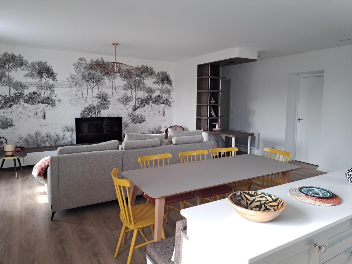 Superbe Appartement T3 Au Centre Plage .Parking Hendaye Ngoại thất bức ảnh