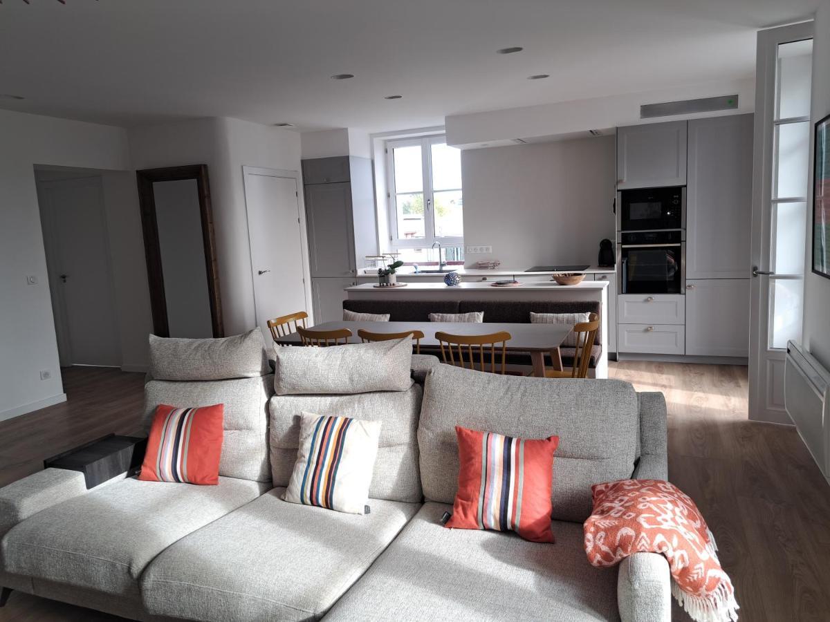 Superbe Appartement T3 Au Centre Plage .Parking Hendaye Ngoại thất bức ảnh